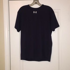 Athletic under armour shirt dark navy blue